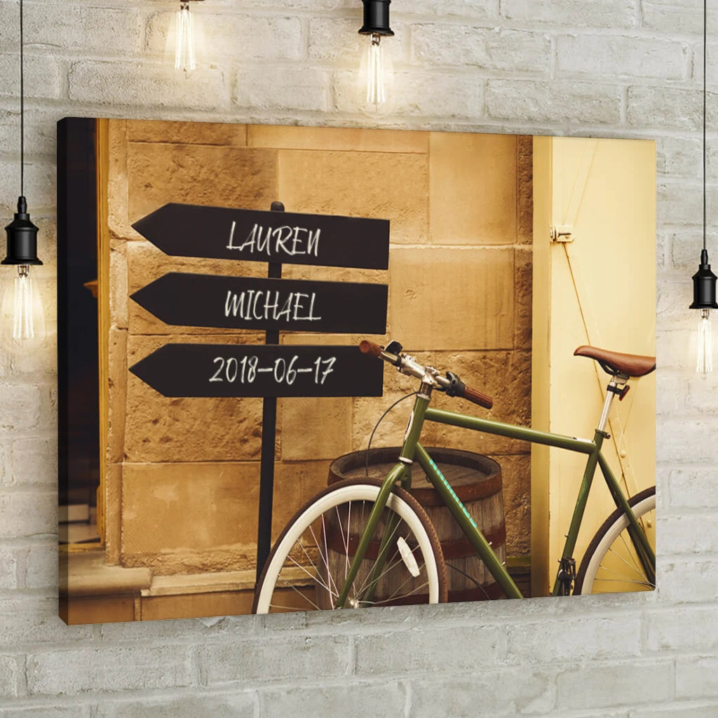 Our Way - Personalized Custom Canvas