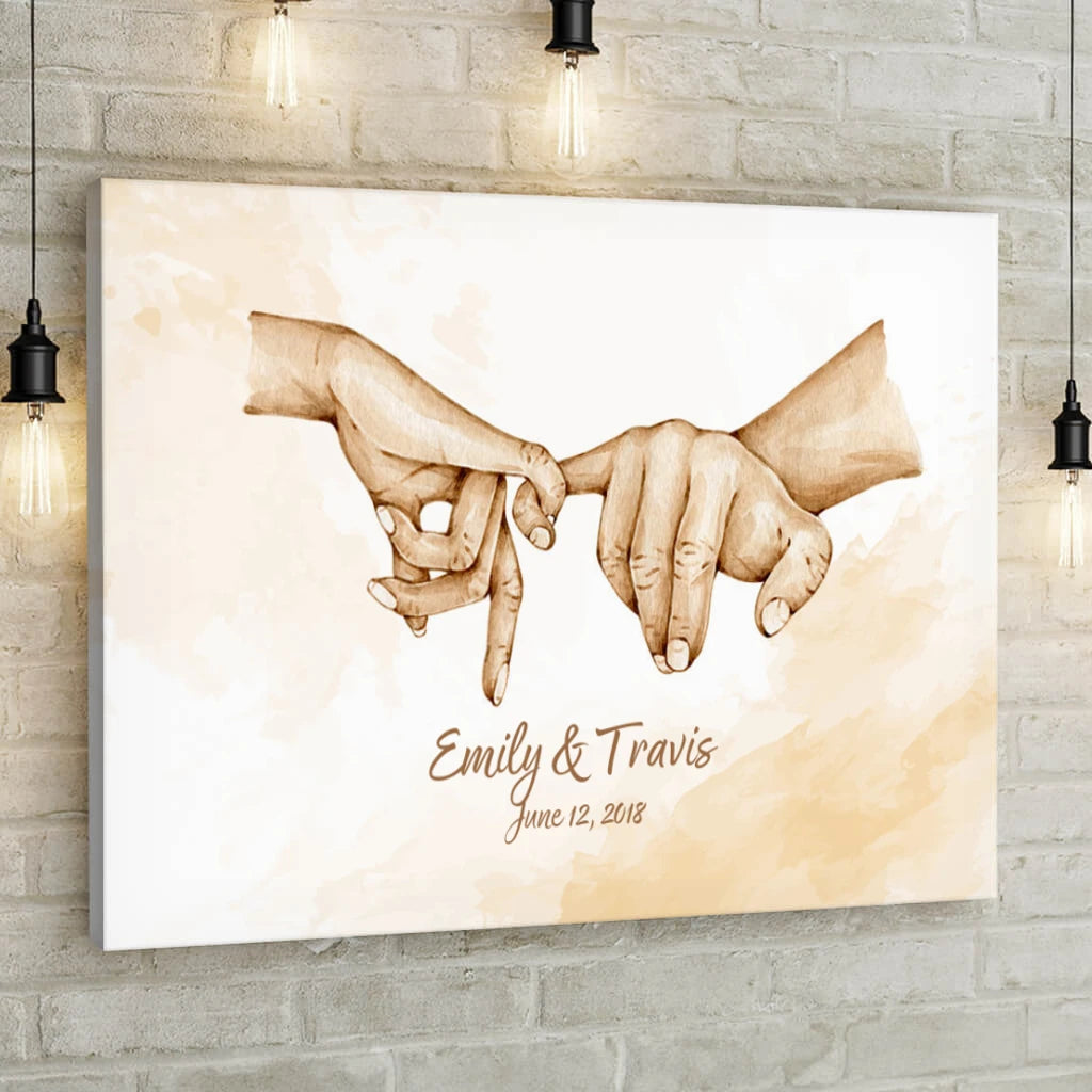 Togehter forever - Personalized Custom Canvas