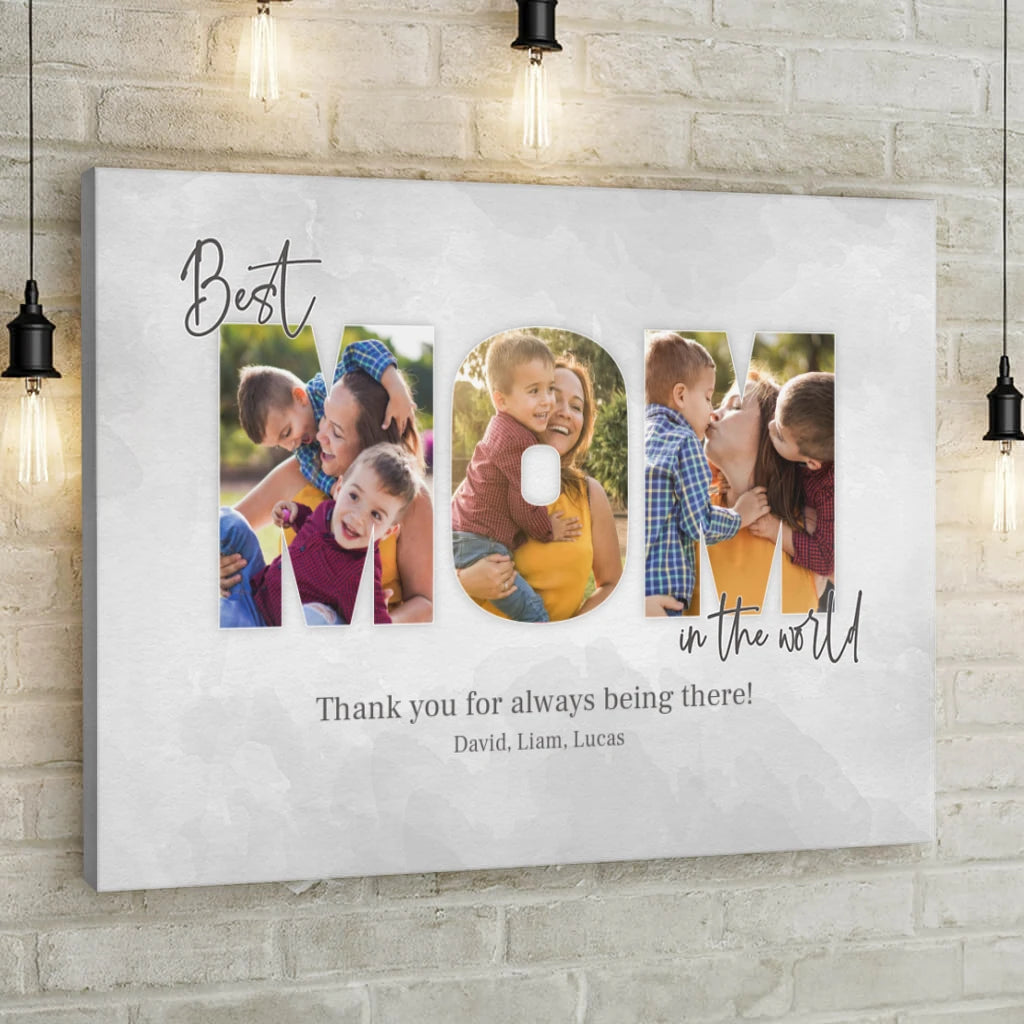 MOM - Personalized Custom Canvas