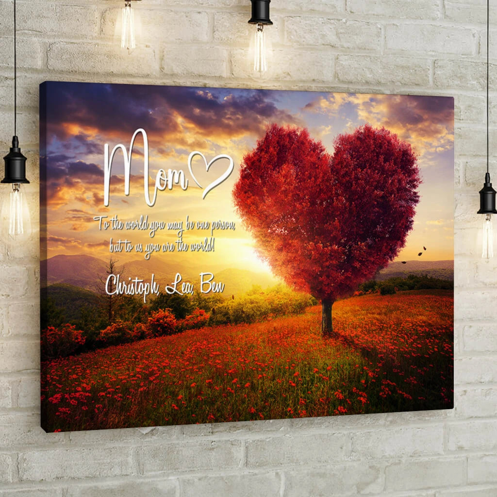Mother's Day Gift - Personalized Custom Canvas