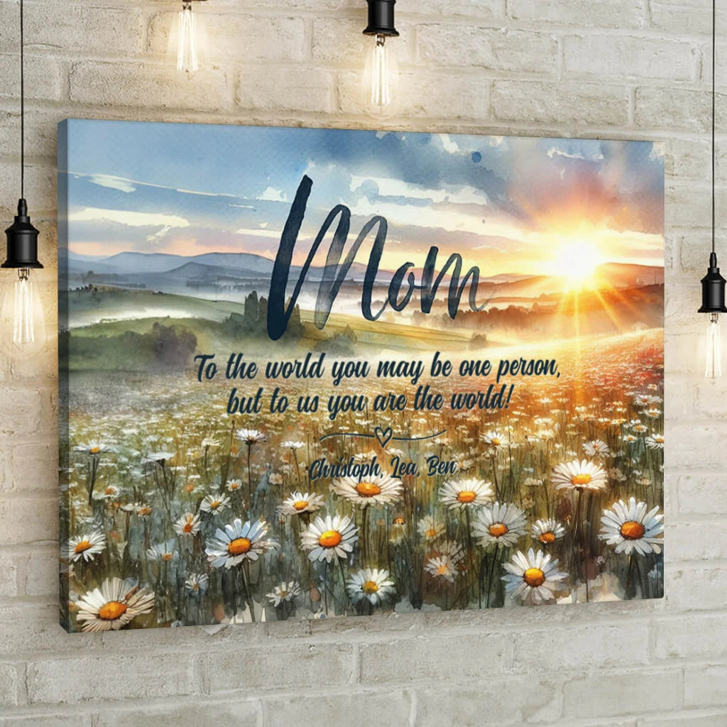 Mother's Day - Personalized Custom Canvas