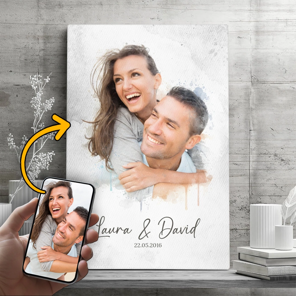 Your Photo, Turned into Art - Personalized Custom Canvas